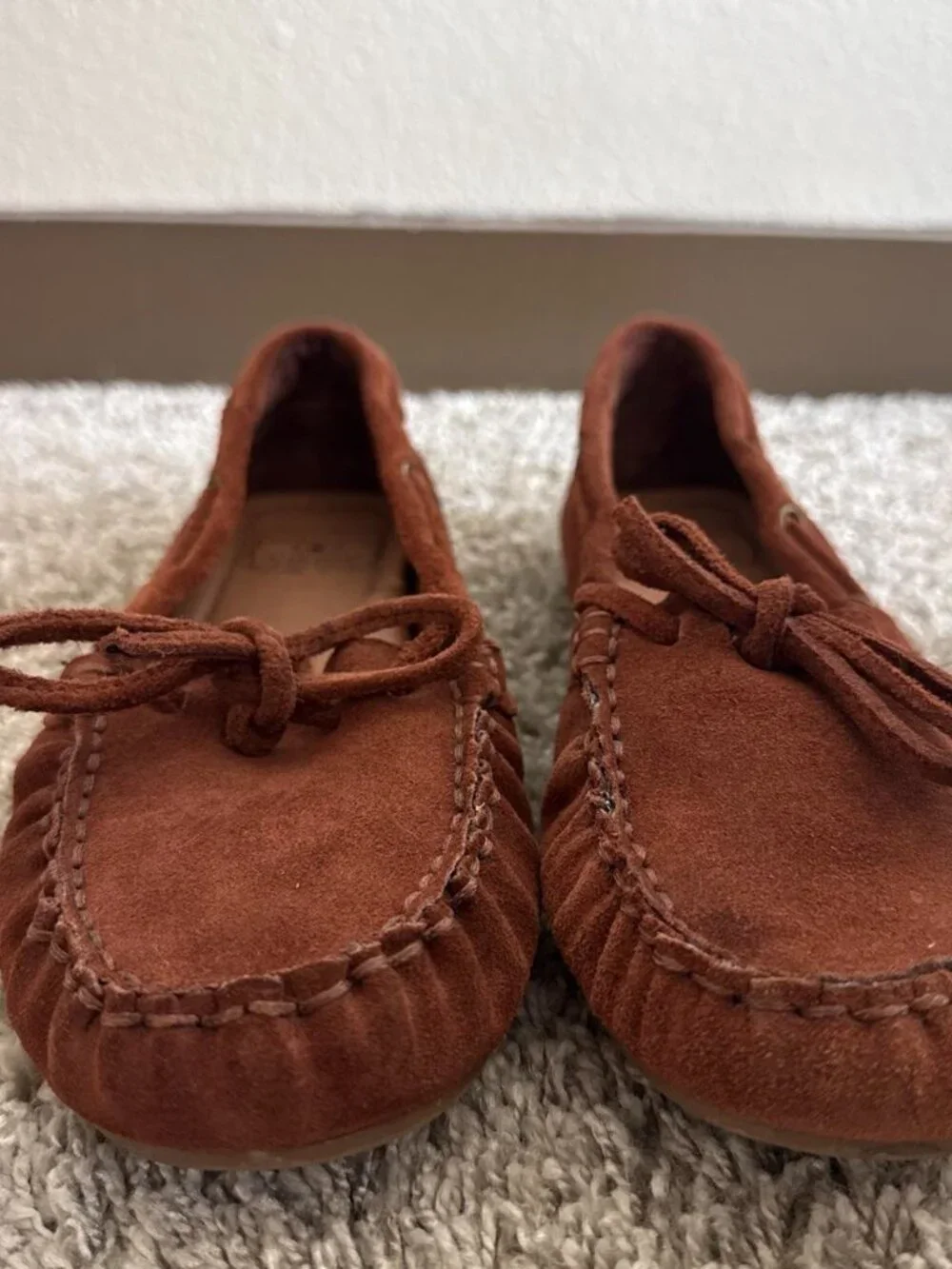Lucky Brand Women's Brown and Tan Loafers